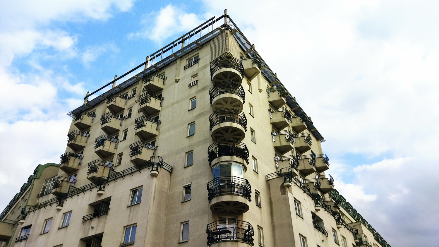 Zdjęcie architektury budynku Budynki mieszkalno-usługowe